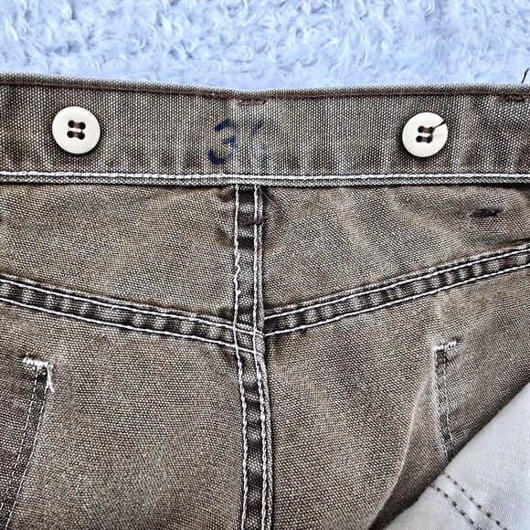 Vintage Wrangler Mens Upland Hunting Pants 33x29 Brown Brush Guard Double Knees - Picture 14 of 16